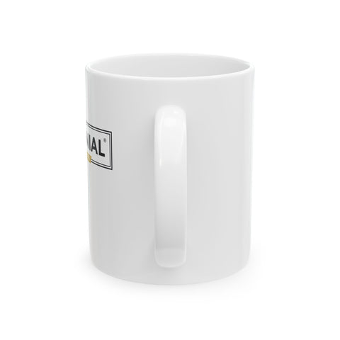 Colonial Coffee Branded Mug | Ceramic Coffee Cup, 11oz