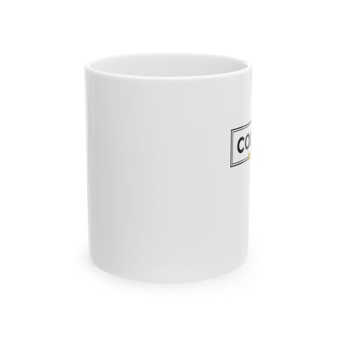 Colonial Coffee Branded Mug | Ceramic Coffee Cup, 11oz
