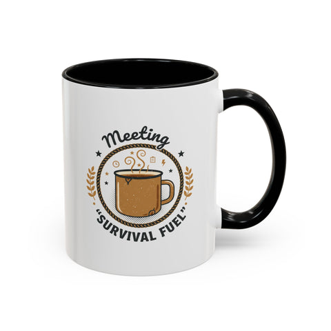 Meeting 'Survival Fuel' Coffee Mug | 11oz