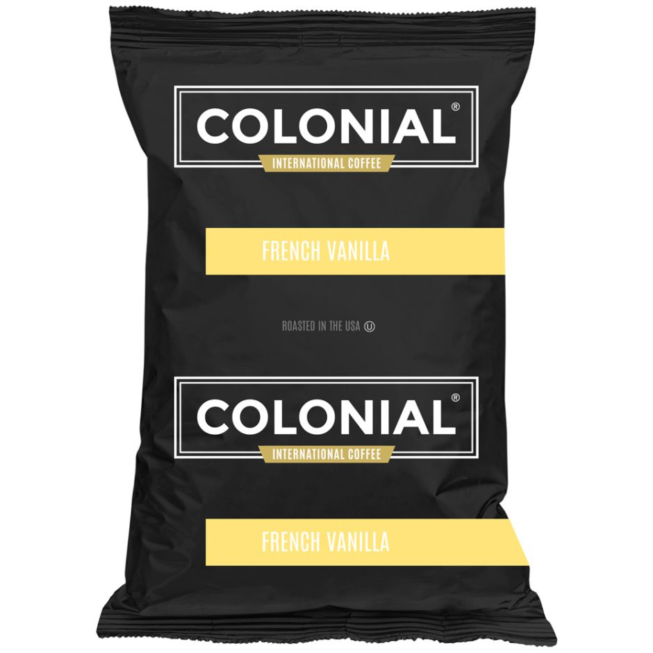Colonial International Coffee FRENCH VANILLA Flavored Coffee