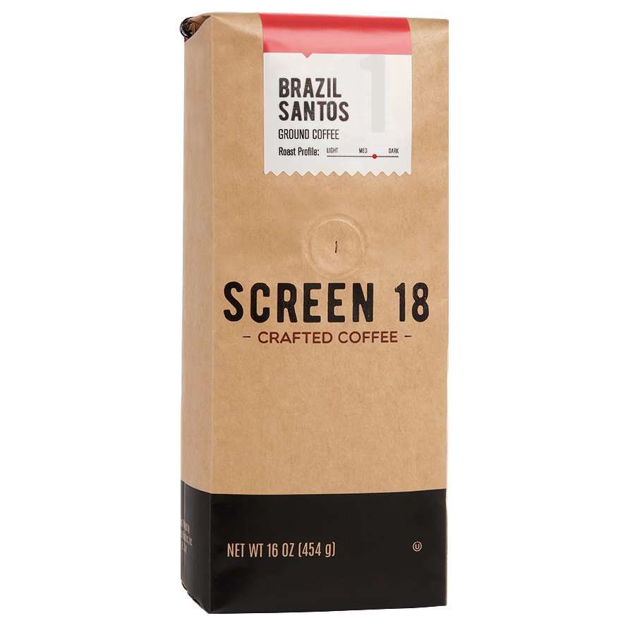Screen 18 Brazil Santos Ground Coffee