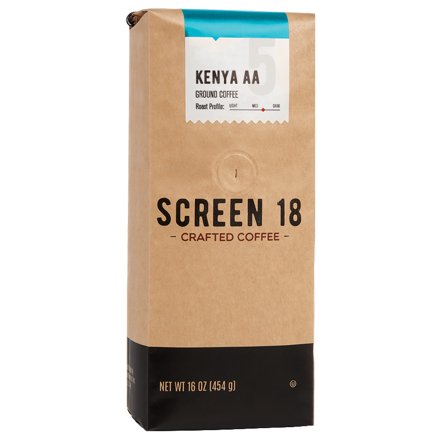 Screen 18 Kenya AA Ground Coffee